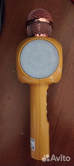 Караоке-микрофон блютуз колонка