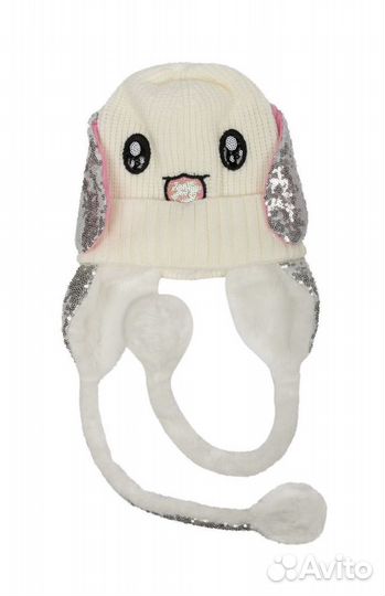 Шапка с ушками 54-56р