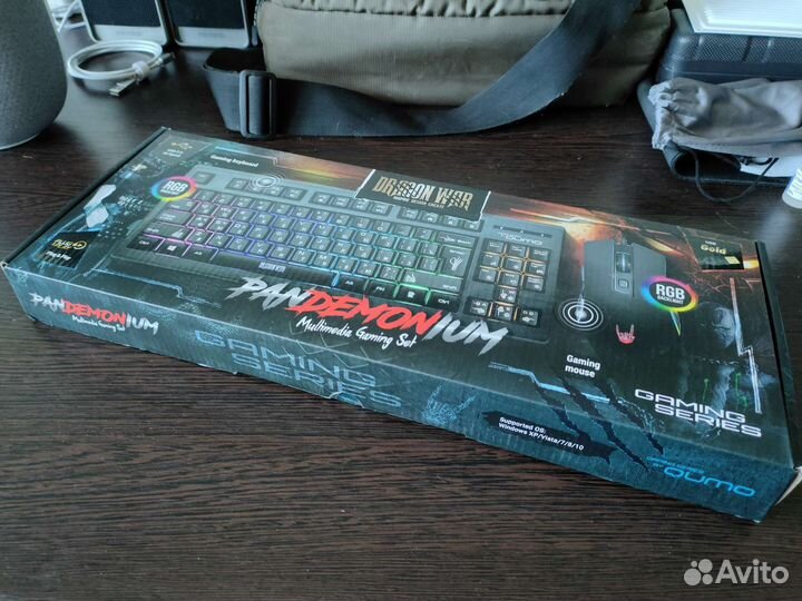 Игровой набор Qumo Pandemonium K16/M58