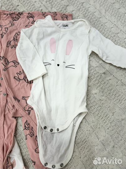 Пакет вещей для девочки 74