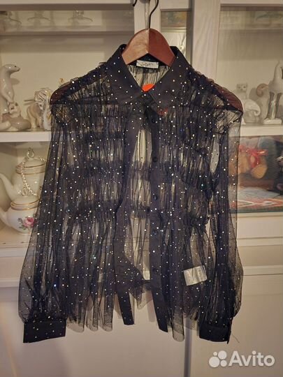 Блузка вечерняя шифон