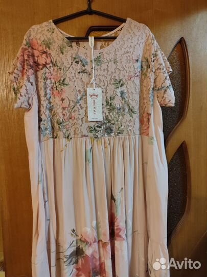 Новое летнее женское платье, Италия 52-54