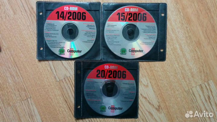 Диски-приложения к журналу ComputerBild 2006-2012