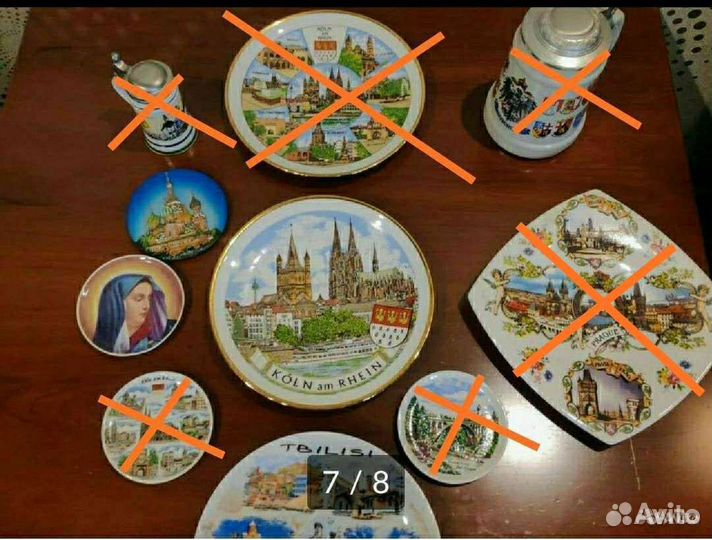 Настенная тарелка