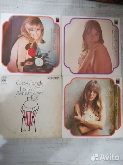 Пластинки виниловые 70-х сборники пр-ва Japan, usa