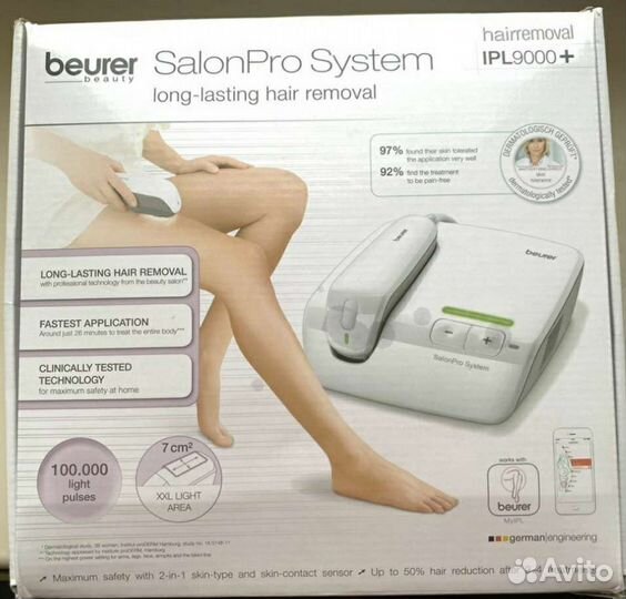 Профессиональный фотоэпилятор Beurer IPL 9000+