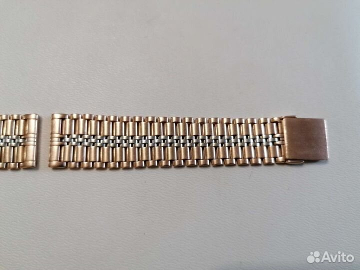 Браслет золотой часовой