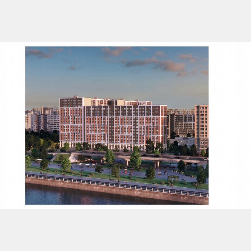 2-к. апартаменты, 58,2 м², 12/14 эт.