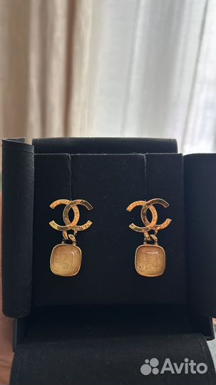 Серьги Chanel оригинал