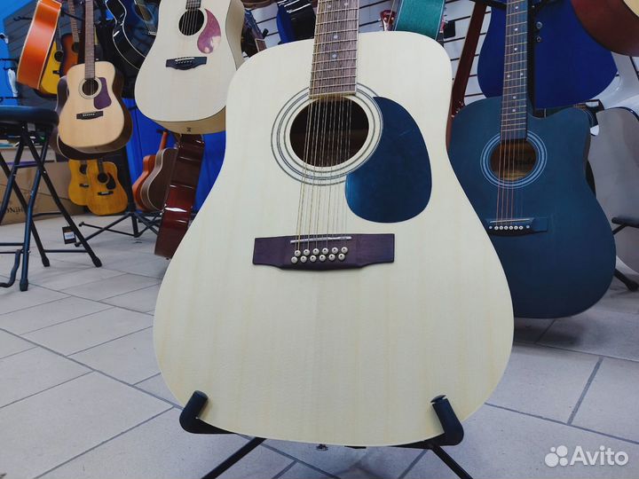 Новая акустическая гитара Parkwood 12 струн