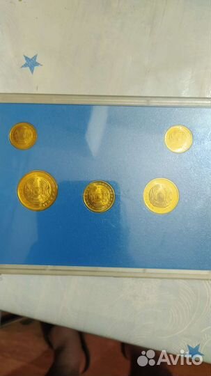 Набор манет Казахстана.5манет.новый