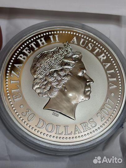Серебряный Австралийский лунар I 