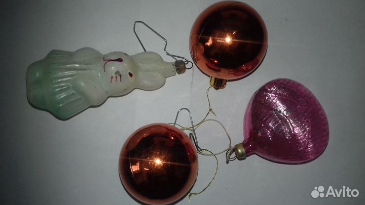 Ретро. Елочные игрушки СССР