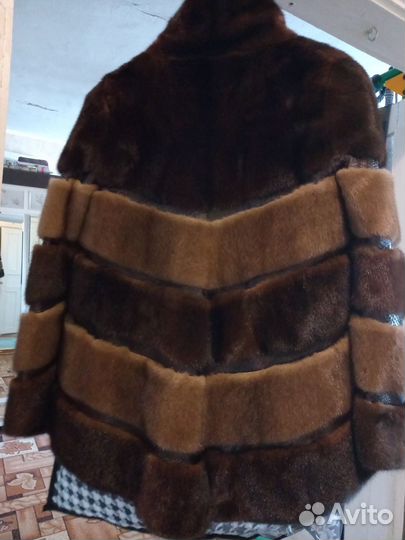 Новая норковая шуба 