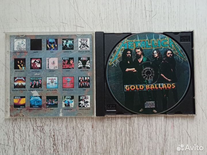Cd metallica - gold ballads