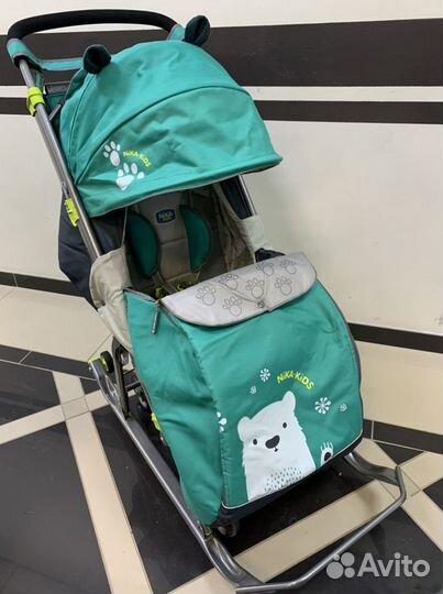 Новые санки теплые