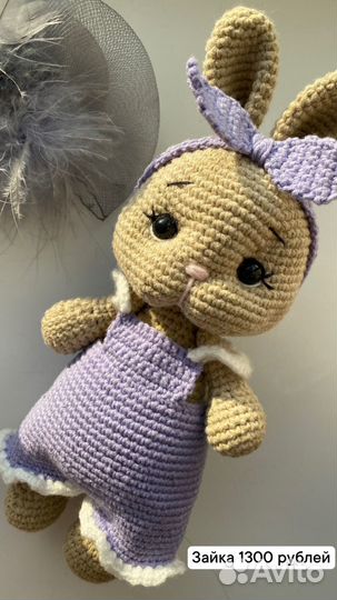 Вязаные игрушки ручной работы