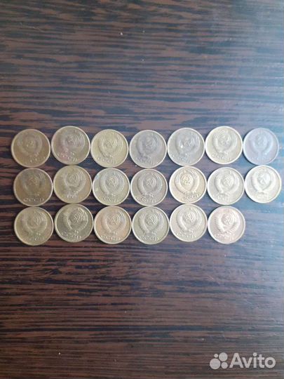 Монеты погодовка 1961-1991г. 1к.2к.3к.5к