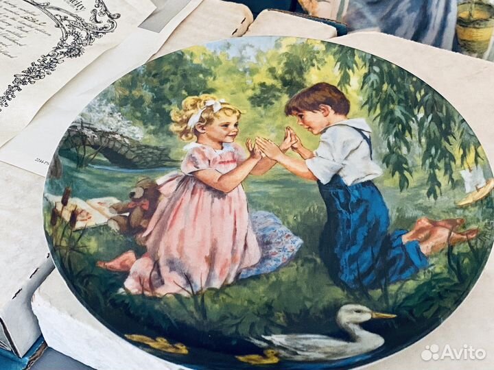 Тарелка декоративная настенная Англия