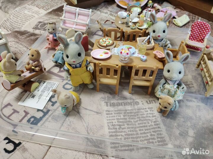 Sylvanian Families дом с мебелью