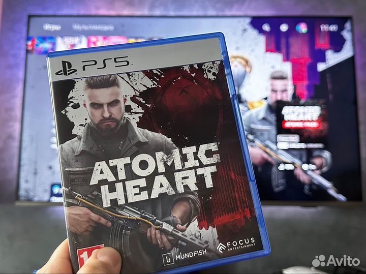 Atomic Heart PS5 диск