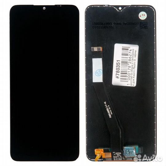 Дисплей в сборе с тачскрином для Xiaomi Redmi 9, ч