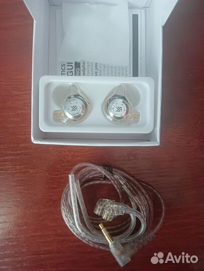 Проводные внутриканальные наушники KZ EDX PRO