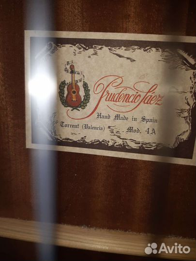 Классическая гитара Prudencio saez