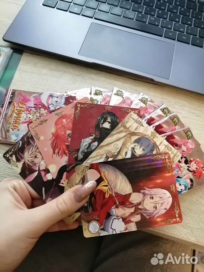 Аниме карточки коллекционные