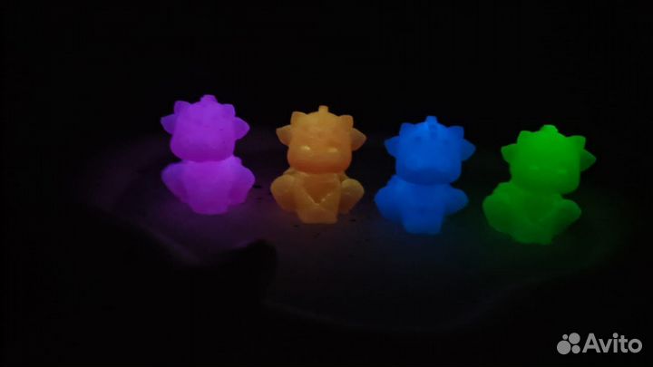 Дракончики светящиеся