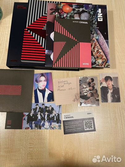 Альбом enhypen border carnival hype