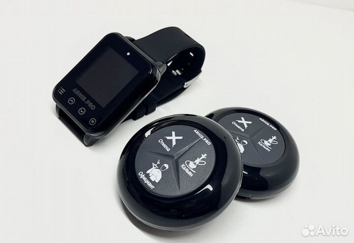 Кнопка вызова официанта влагозащищенная комплект