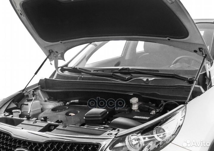 Амортизаторы капота kia sportage iii 2010