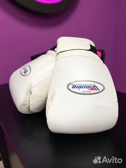 Боксерские перчатки 12 oz кожа