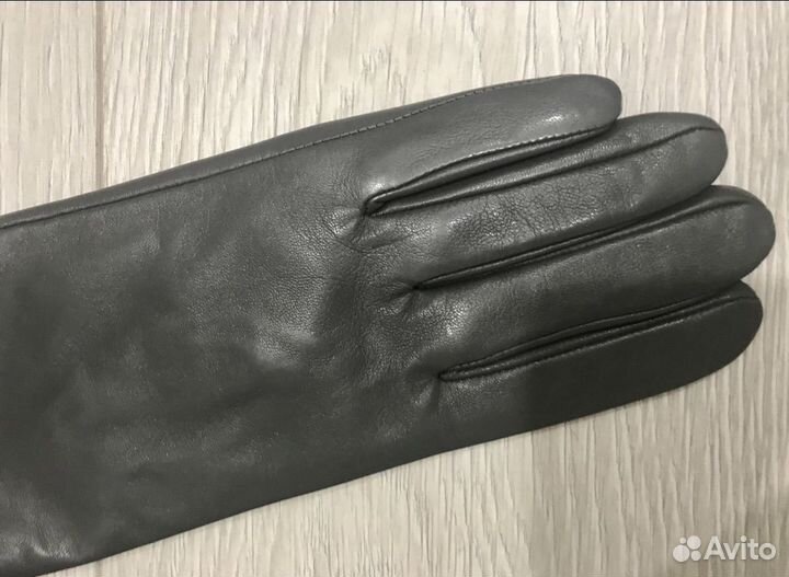 Перчатки женские кожаные