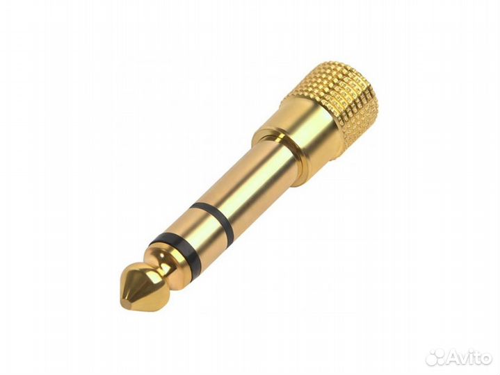 Переходник Jack 6.3mm на MiniJack 3.5mm Maple