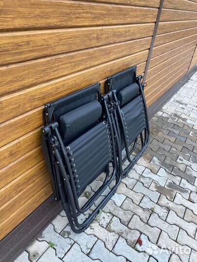 Кресло шезлонг усиленный 2шт