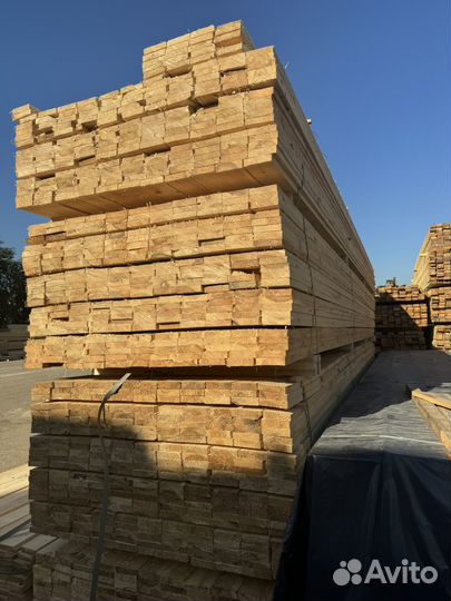 Обрезная доска 40х150х6000мм