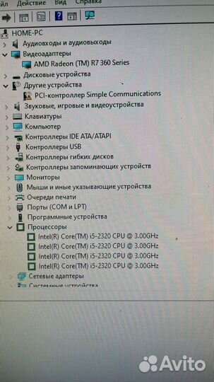 Пк intel core i5-2320, 12GB RAM, 500HDD K6