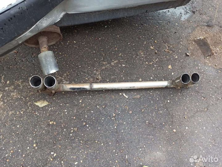 Насадка на глушитель audi 100 c4 a6