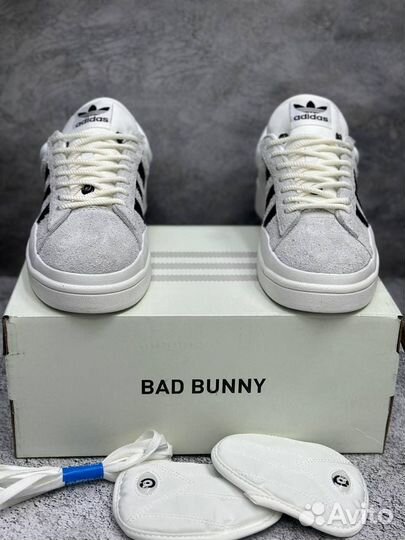 Кроссовки Adidas campus bad bunny grey