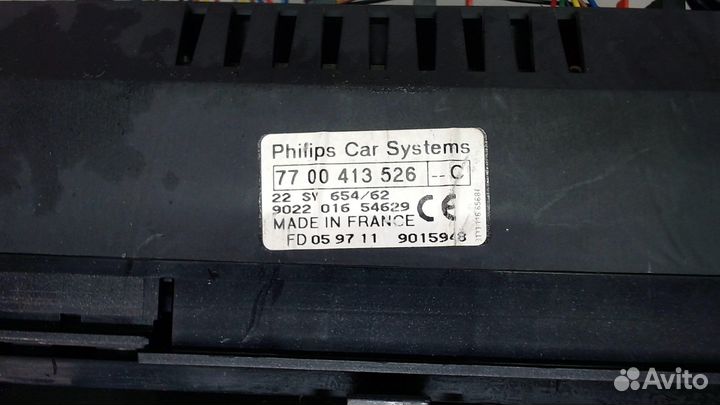 Дисплей компьютера Renault Safrane, 1998