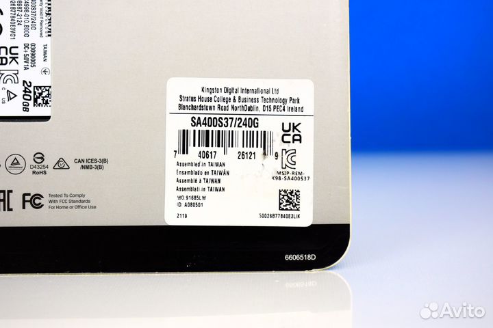 SSD KingSton 240 гб A400 2.5