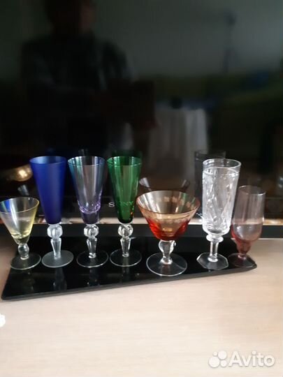 Цветное стекло,сахарница рубиновая