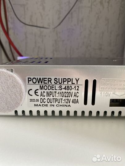 Импульсный блок питания 12v40А