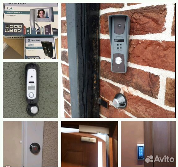 Установка Электромагнитных замков Домофонов