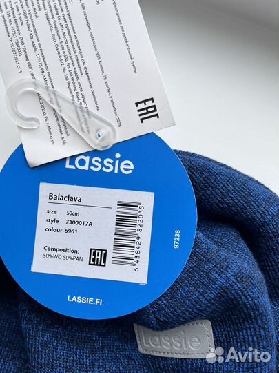 Шапка шлем lassie 50