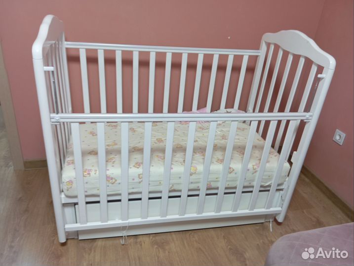 Кровать детская + матрас