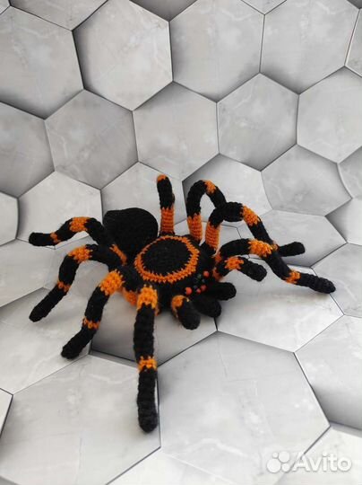 Паук интерьерная игрушка ручной работы