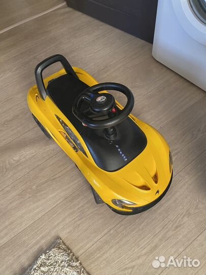 Детская машинка каталка толокар с музыкой